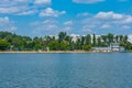 Beach at Valea Morilor park in Chisinau, Moldova Royalty Free Stock Photo