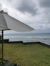 Beach view in Beyond the cliff Cafe