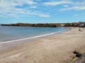 Beach view Eyemouth Scotland Royalty Free Stock Photo
