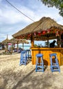 Beach view of Gili Trawangan beach in Lombok, Indonesia Royalty Free Stock Photo