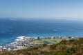 Beach view from Signal Hill Royalty Free Stock Photo