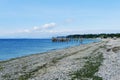 Beach view of Whatcom County Park Royalty Free Stock Photo