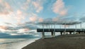 Beach Viewing Platform Royalty Free Stock Photo