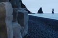 Beach of Vik i Myrdal, Iceland Royalty Free Stock Photo