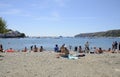 Beach in the village of Cadaques