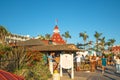 Beach Village, and beach promenade, Coronado Island, San Diego, California Royalty Free Stock Photo