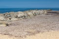 Beach of village of Sozopoli, Chalkidiki, Central Macedonia, Greece