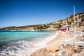 Beach Of Villefranche, Cote D`azur, French Riviera, France