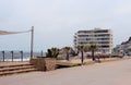 The beach in vina del Mar.