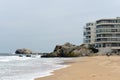 The beach in vina del Mar.