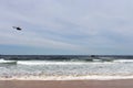 The beach in vina del Mar.