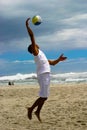 Beach volley ball 2 Royalty Free Stock Photo