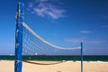 Beach Volley Ball Net Royalty Free Stock Photo