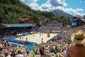 Beach Volley Gstaad Major 2019 - Day 5 - Men Semifinals Royalty Free Stock Photo