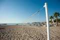 Beach volley net Royalty Free Stock Photo