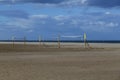 Beach volley net Royalty Free Stock Photo