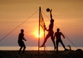 Beach volleyball Royalty Free Stock Photo