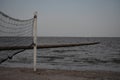 Beach Volleyball on the beach of Corpus Christi Royalty Free Stock Photo