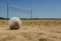 Beach volleyball court