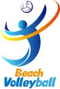 Beach Volleyball Royalty Free Stock Photo