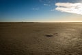 The beach and Wadden Sea of St Peter Ording in Germany is a popular tourist attraction Royalty Free Stock Photo