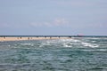 Beach walking Royalty Free Stock Photo