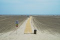 Beach Walkway Royalty Free Stock Photo