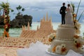 Beach wedding Royalty Free Stock Photo