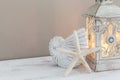 Beach wedding interior decor Royalty Free Stock Photo