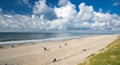 Beach in Wenningsted town, Sylt island, Germany!