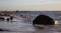 Beach on the west coast of Jutland Denmark Royalty Free Stock Photo