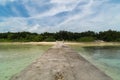 Beach and West Jetty in Taketomi Island, Okinawa Japan