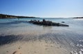 Spiaggia del relitto in Sardegna