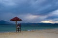 Beach of wuzhizhou island Royalty Free Stock Photo