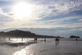 Beach of Zarautz Royalty Free Stock Photo