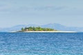 Beachcomber Island in Fiji Royalty Free Stock Photo