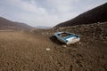 Beached boat Royalty Free Stock Photo