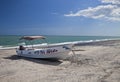 Beached Charter Boat Royalty Free Stock Photo