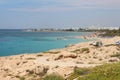 Beaches in Agia Napa, Cyprus.