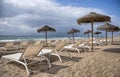 Beaches of the Costa del Sol in south Andalusia, Marbella