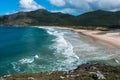 Beaches in florianopolis island, in South Brazil