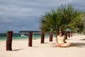 Beaches in Kenya in Africa Royalty Free Stock Photo