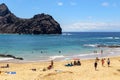 Beaches of Porto Santo Island, Madeira Archipelago Royalty Free Stock Photo