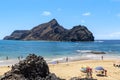 Beaches of Porto Santo Island, Madeira Archipelago Royalty Free Stock Photo