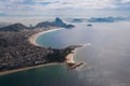 Beaches of Rio de Janeiro from above