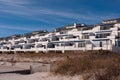 Beachfront condos Royalty Free Stock Photo