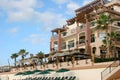 Beachfront Hotel Royalty Free Stock Photo