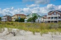 Beachfront houses in Ventnor City, New Jersey