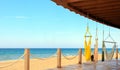 Beachfront view Royalty Free Stock Photo