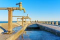 Beachside Hygiene at Cabrillo Beach Pier